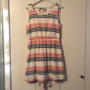 Open back sleeveless dress